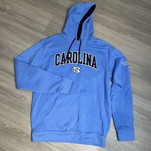 North Carolina Tarheels Champion Pullover Hoodie Mens Sz Medium Blue Basketball